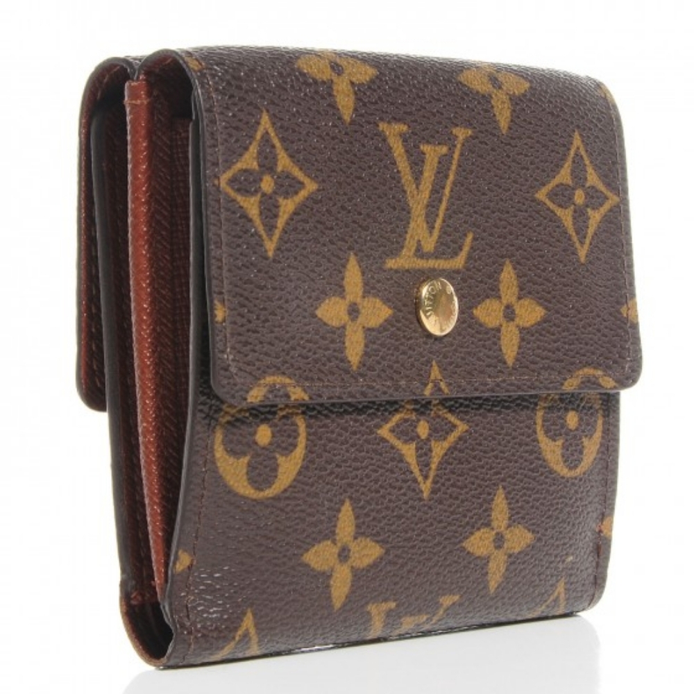 Louis Vuitton Brown Monogram Elise Wallet